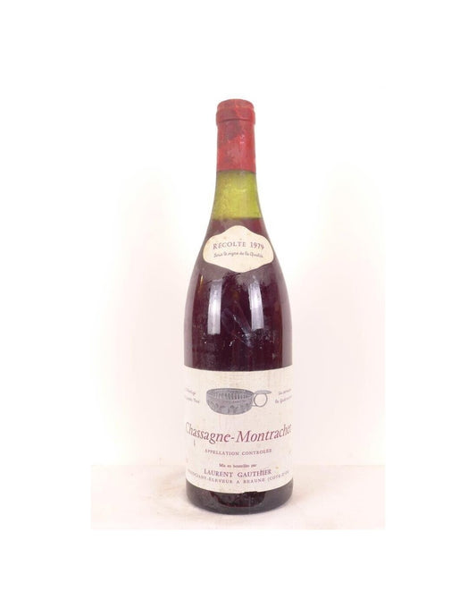 1979 - chassagne-montrachet - laurent gauthier - rouge - bourgogne - Just Wines 