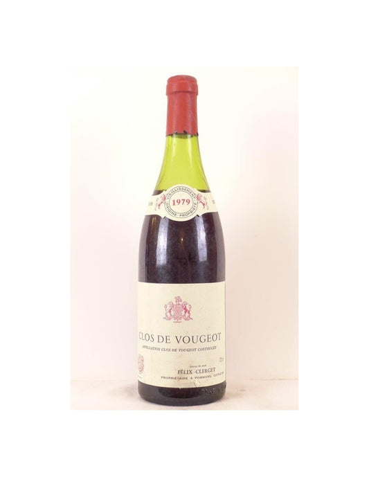 1979 - clos vougeot - felix clerget grand cru - rouge - bourgogne - Just Wines 