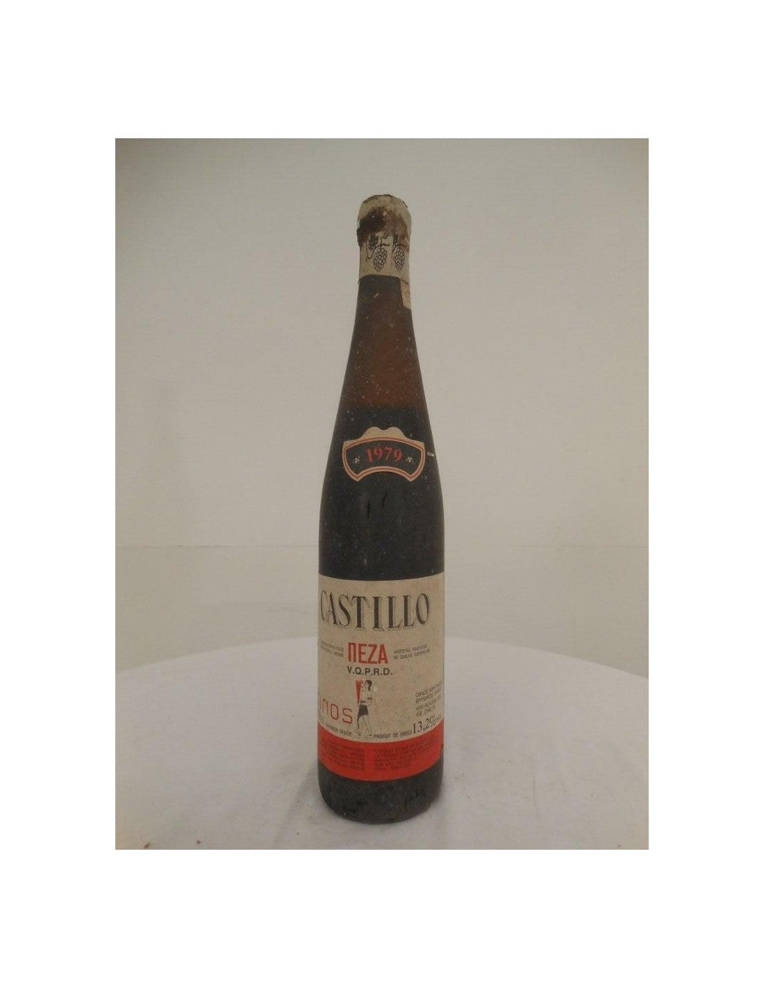 1979 - cnossos - castello minos - rouge - crète grèce - Just Wines 