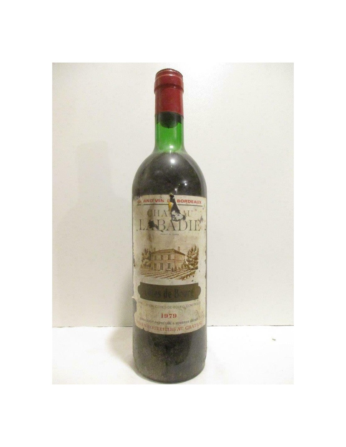 1979 - côtes de bourg - château labadie (étiquette abîmée) - rouge - bordeaux - Just Wines 