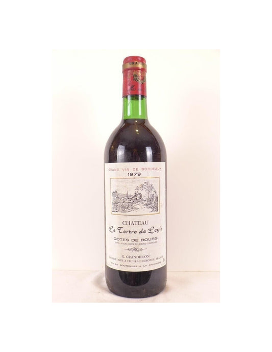 1979 - côtes de bourg - château le tertre de leyle - rouge - bordeaux - Just Wines 