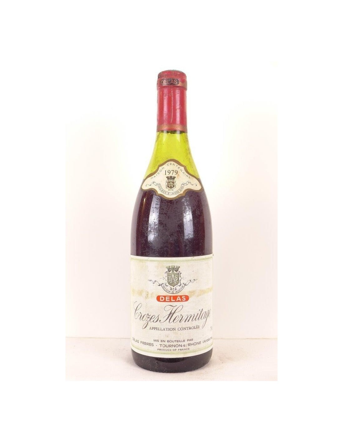 1979 - crozes-hermitage - delas (capsule oxydée) - rouge - rhône - Just Wines 