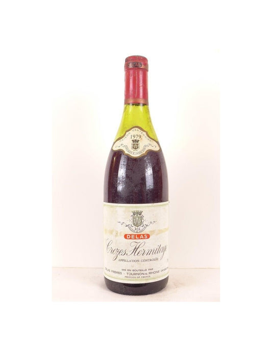 1979 - crozes-hermitage - delas (capsule oxydée) - rouge - rhône - Just Wines 