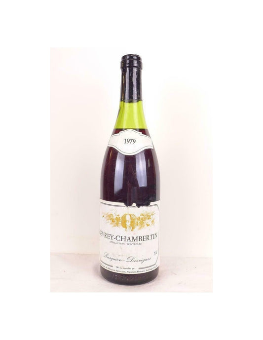 1979 - gevrey-chambertin - pasquier-desvignes - rouge - bourgogne - Just Wines 