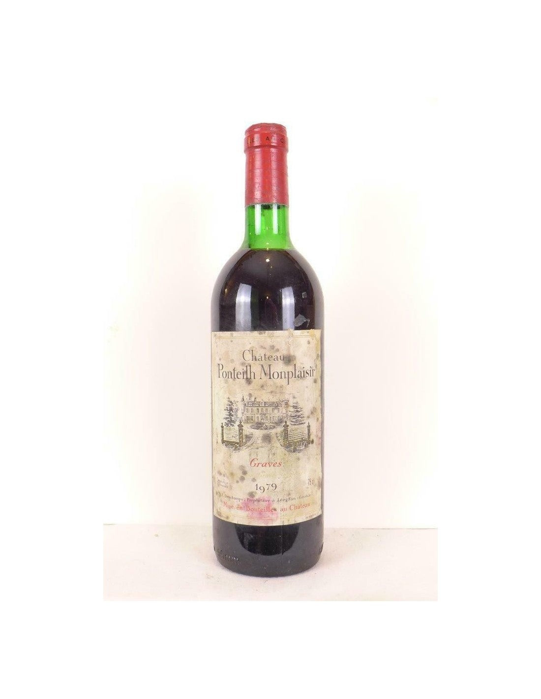 1979 - graves - château pontheil monplaisir - rouge - bordeaux - Just Wines 