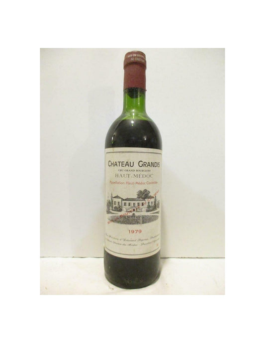 1979 - haut-médoc - château grandis cru bourgeois - rouge - bordeaux - Just Wines 