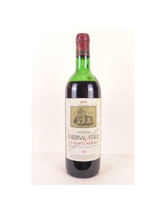 1979 - lalande de pomerol - château cardinal-viaud (capsule abîmée) - rouge - bordeaux - Just Wines 