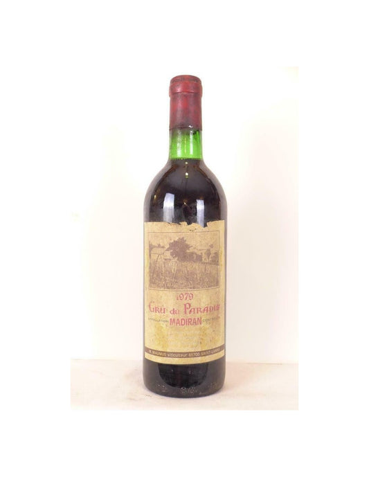 1979 - madiran - cru du paradis - rouge - sud-ouest - Just Wines 