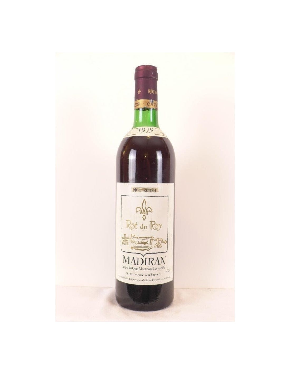 1979 - madiran - rôt du roy - rouge - sud-ouest - Just Wines 