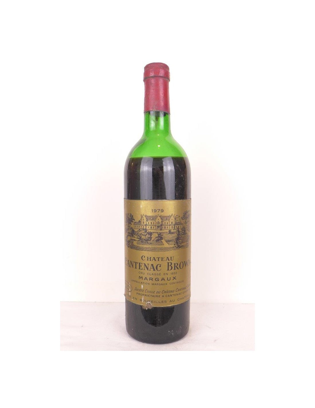 1979 - margaux - château cantenac brown grand cru classé (niveau bas) - rouge - bordeaux - Just Wines 