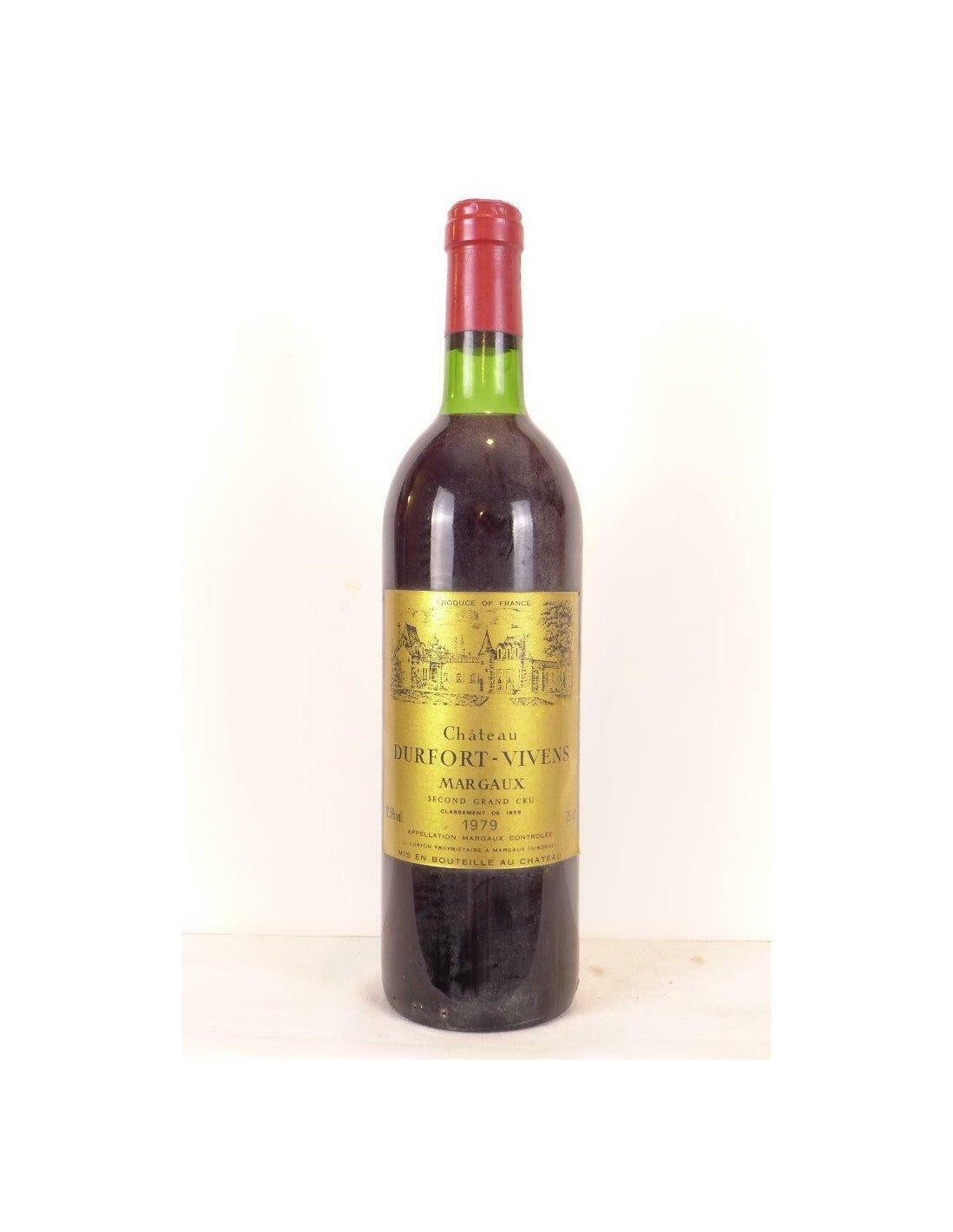 1979 - margaux - château durfort-vivens grand cru classé - rouge - bordeaux - Just Wines 