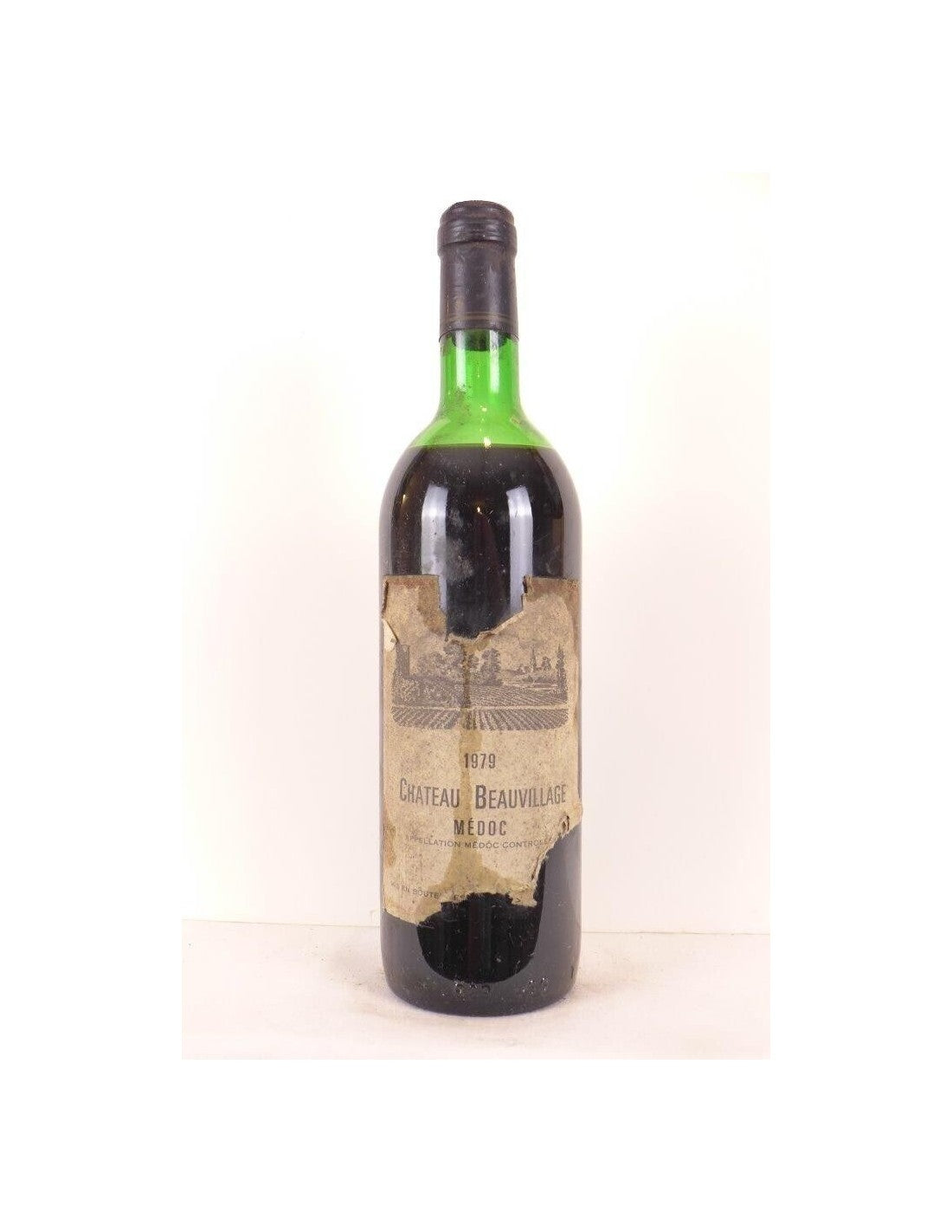 1979 - médoc - château beauvillage (étiquette abîmée) - rouge - bordeaux - Just Wines 