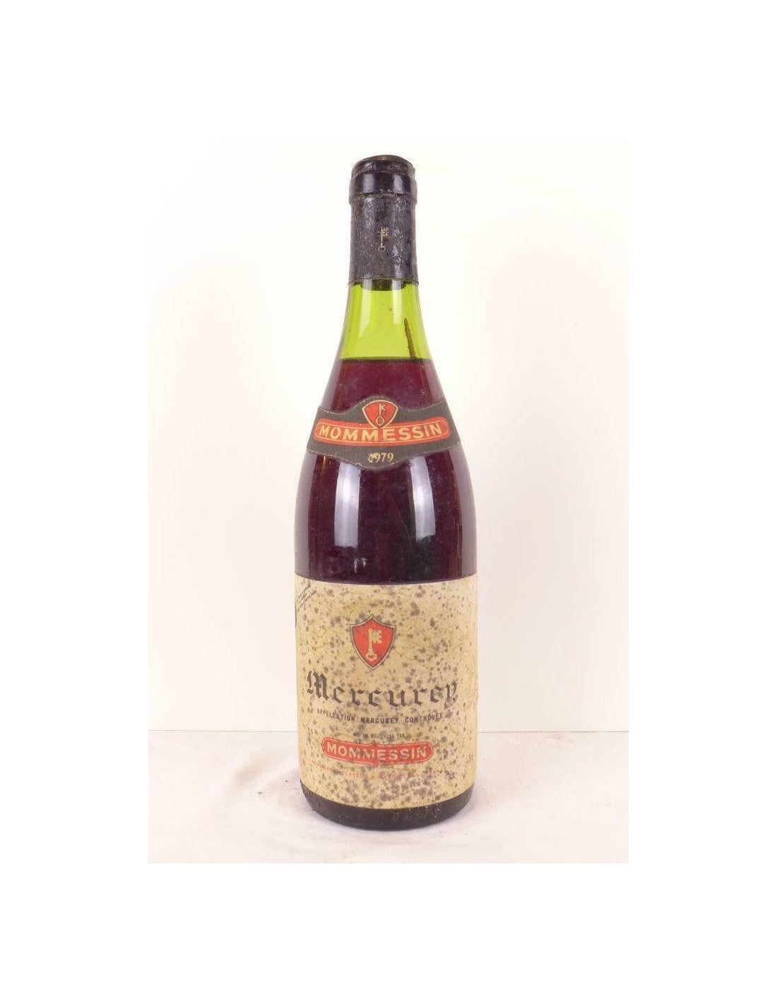 1979 - mercurey - mommessin (étiquette tâchée) - rouge - bourgogne - Just Wines 