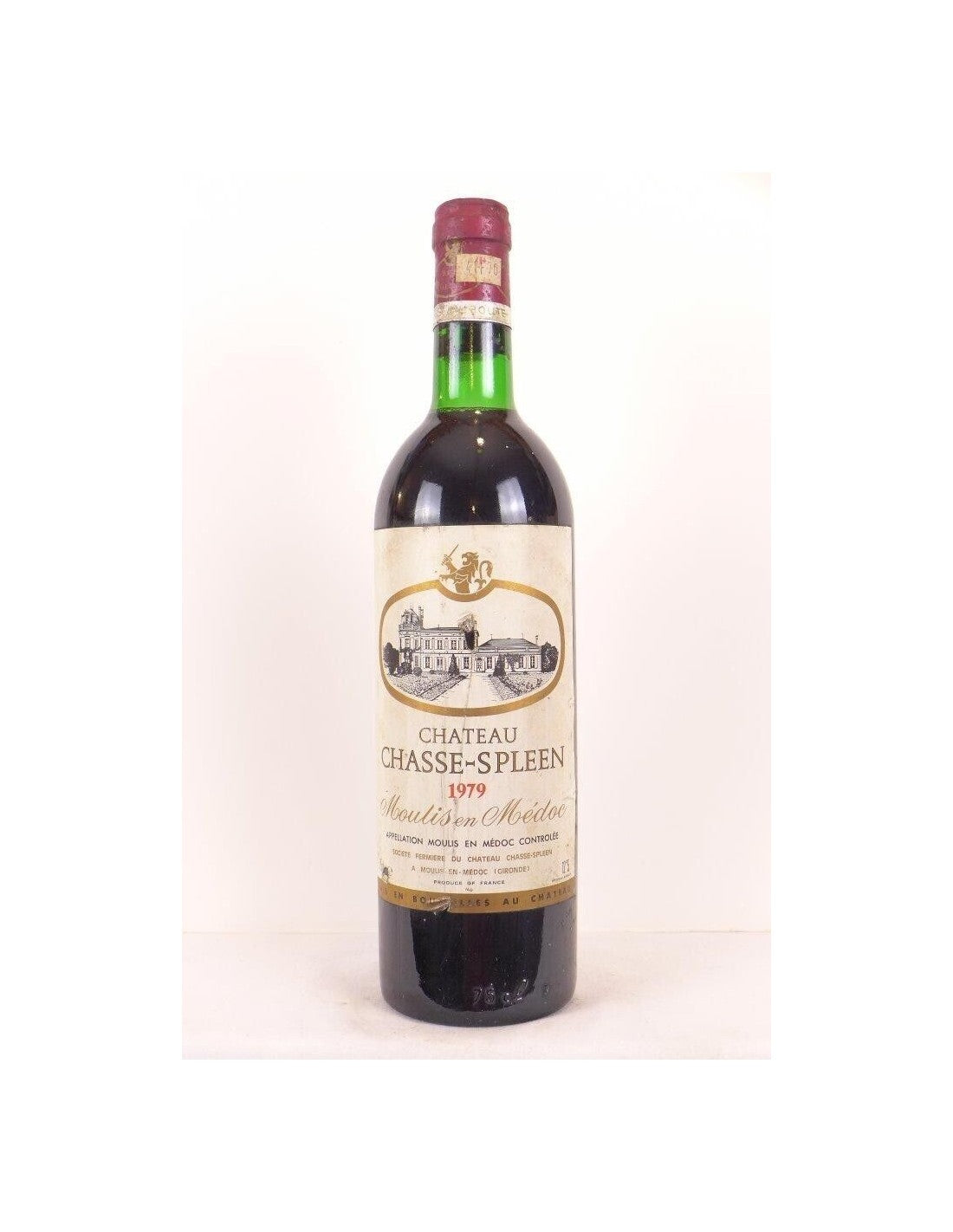 1979 - moulis - château chasse-spleen (b1) - rouge - bordeaux - Just Wines 