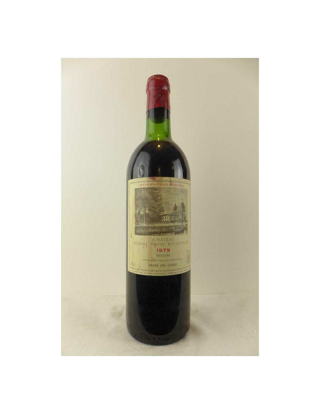 1979 - pauillac - château duhart-milon rothschild grand cru classé (étiquette tâchée b1) - Rouge - bordeaux - Just Wines 