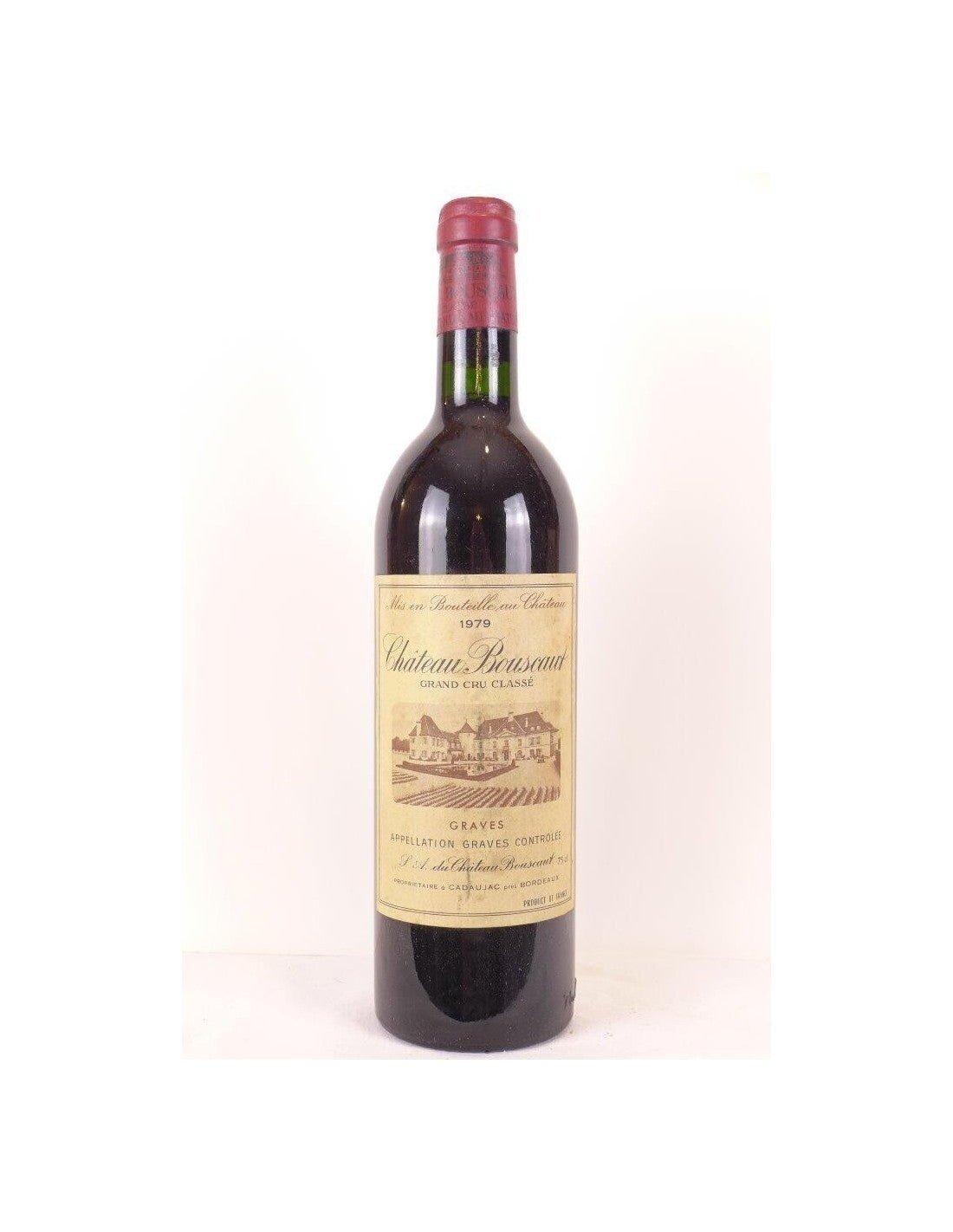 1979 - pessac-léognan - château bouscaut grand cru classé - rouge - bordeaux - Just Wines 