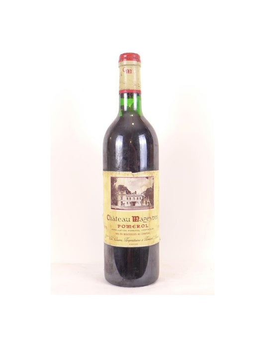 1979 - pomerol - château mazeyres - rouge - bordeaux - Just Wines 