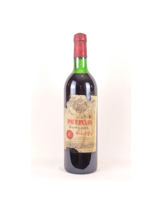 1979 - pomerol - petrus (étiquette abîmée) - rouge - bordeaux - Just Wines 