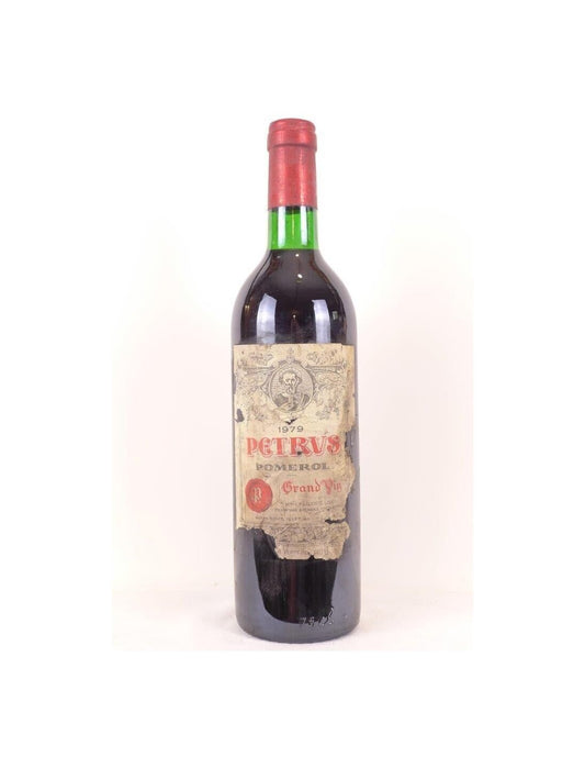 1979 - pomerol - petrus (étiquette déchirée) - rouge - bordeaux - Just Wines 