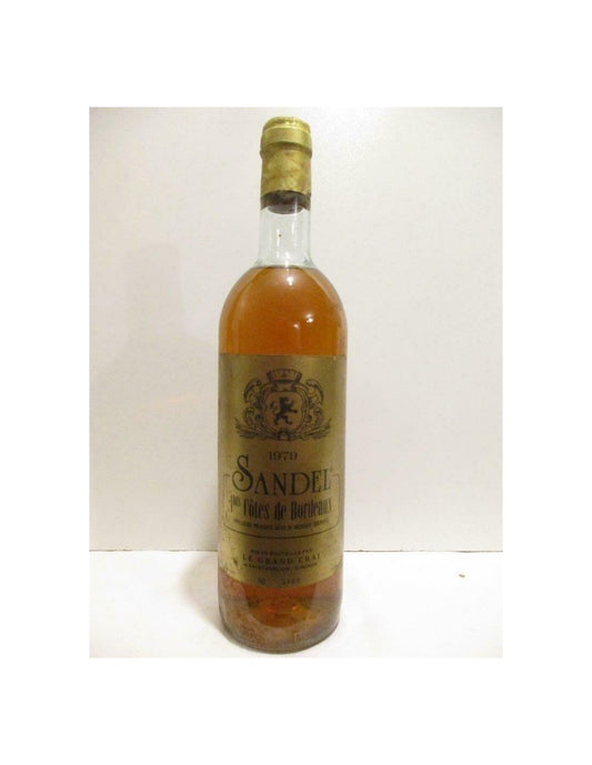 1979 - premières côtes de bordeaux - sandel le grand chai - liquoreux - bordeaux - Just Wines 