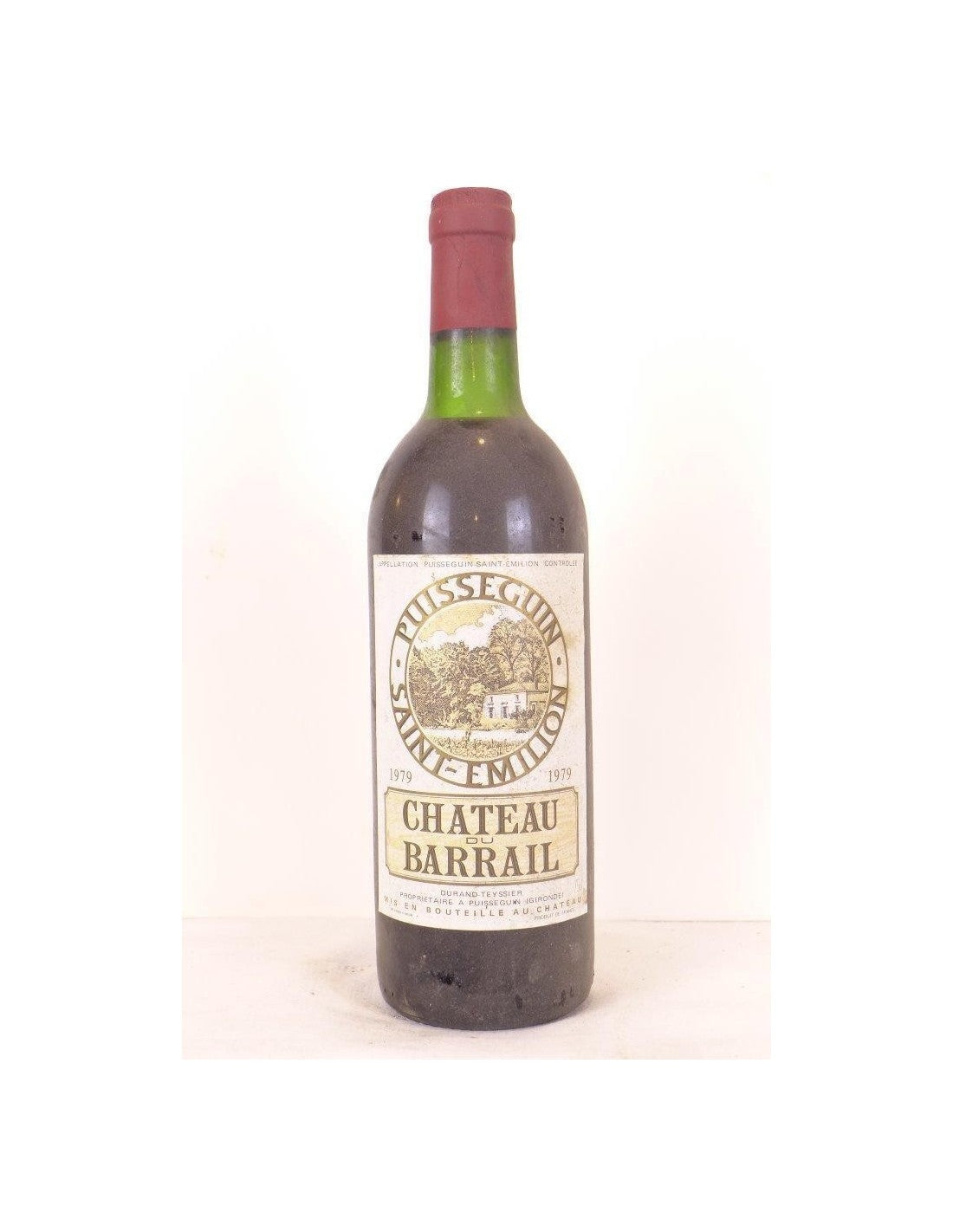 1979 - puisseguin saint-émilion - château du barrail - rouge - bordeaux - Just Wines 