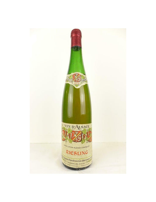 1979 - riesling - françois schoepfer (b1) - blanc - alsace - Just Wines 