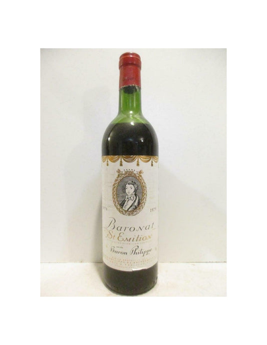 1979 - saint-émilion - baronat baron philippe de rothschild (b2) - rouge - bordeaux - Just Wines 