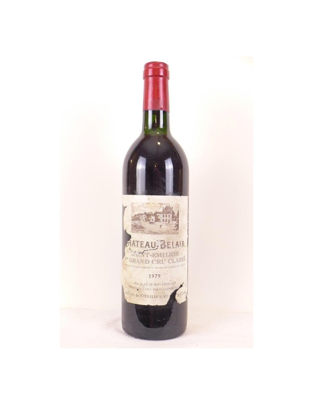 1979 - saint-émilion - château belair premier grand cru classé (étiquette abîmée) - rouge - bordeaux - Just Wines 