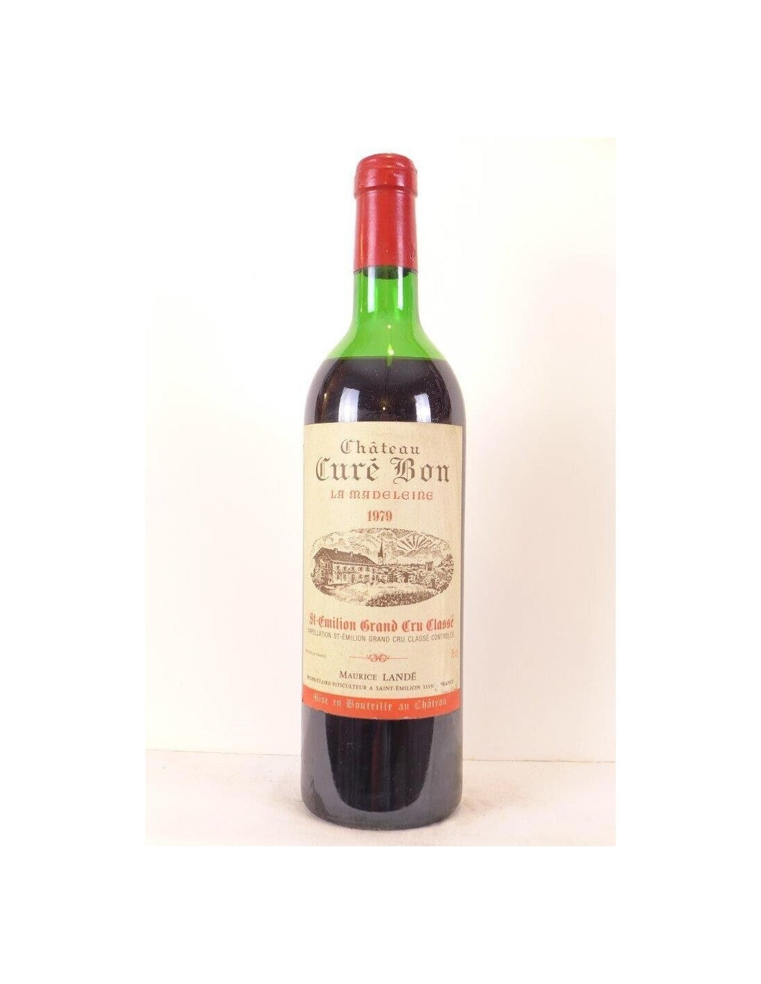 1979 - saint-émilion - château curé bon la madeleine grand cru classé - rouge - bordeaux - Just Wines 