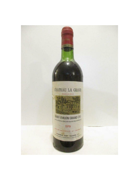 1979 - saint-émilion - château la grave grand cru - rouge - bordeaux - Just Wines 