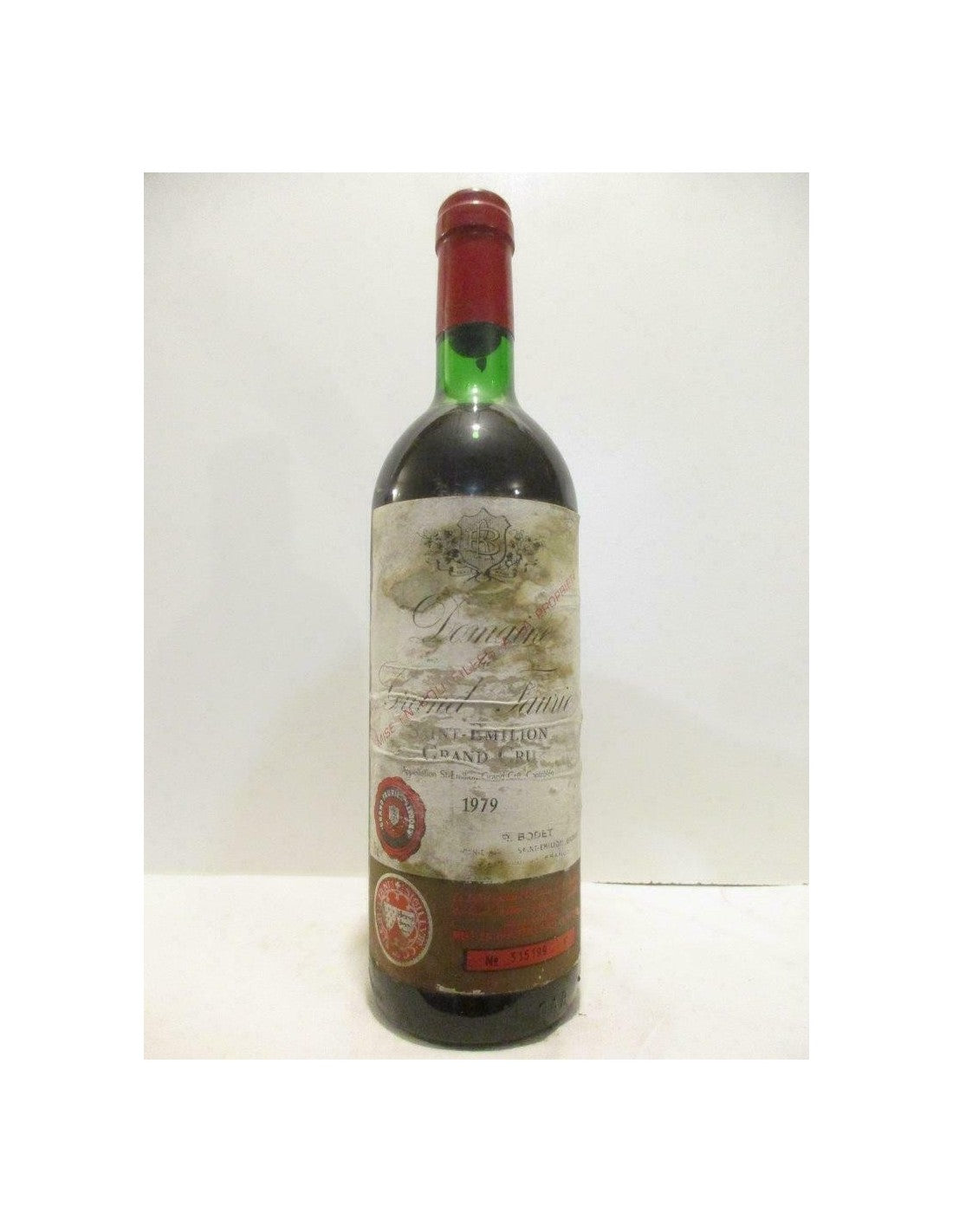 1979 - saint-émilion - domaine du grand faurie grand cru - rouge - bordeaux - Just Wines 