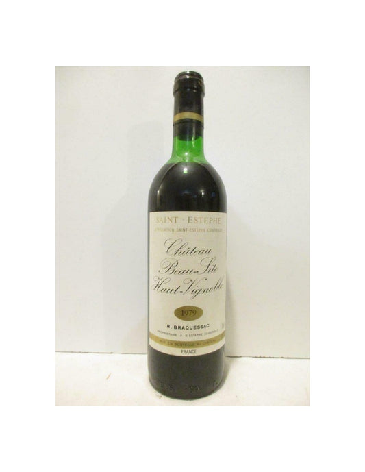 1979 - saint-estèphe - château beau-site haut-vignoble - rouge - bordeaux - Just Wines 