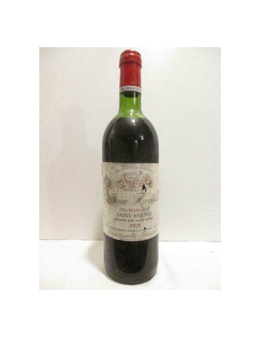 1979 - saint-estèphe - château houissant cru bourgeois (étiquette tachée) - rouge - bordeaux - Just Wines 