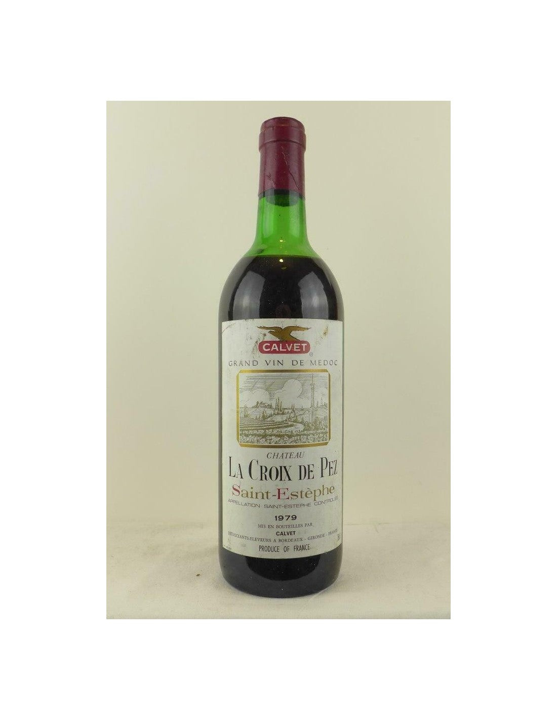 1979 - saint-estèphe - château la croix de pez (b1) - rouge - bordeaux - Just Wines 