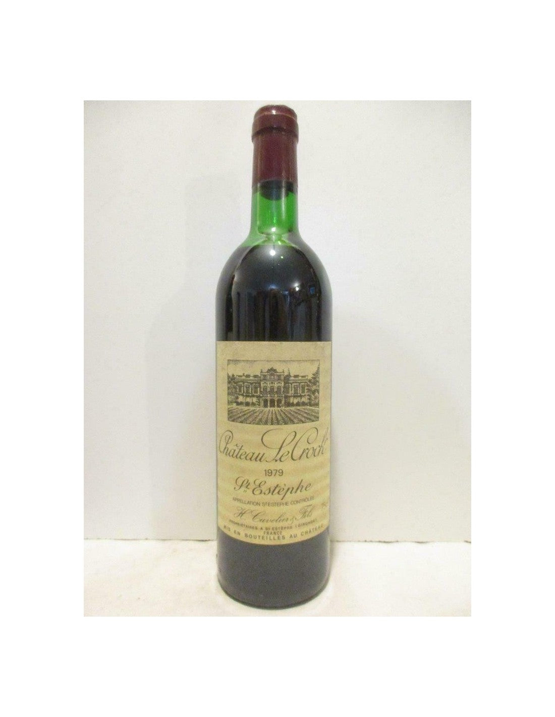 1979 - saint-estèphe - château le crock - rouge - bordeaux - Just Wines 