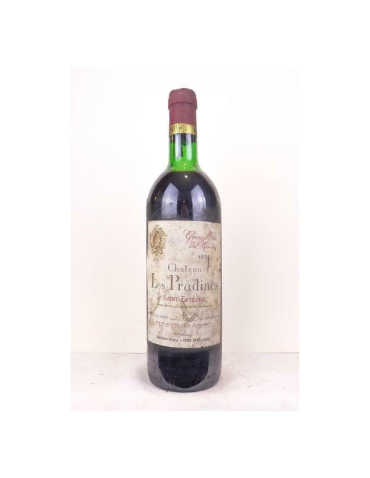 1979 - saint-estèphe - château les pradines - rouge - bordeaux - Just Wines 