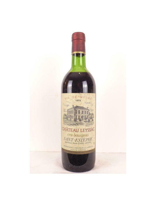 1979 - saint-estèphe - château leyssac cru bourgeois - rouge - bordeaux - Just Wines 