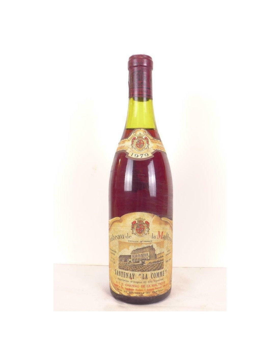 1979 - santenay - château de la maltroye premier cru la comme - rouge - bourgogne - Just Wines 