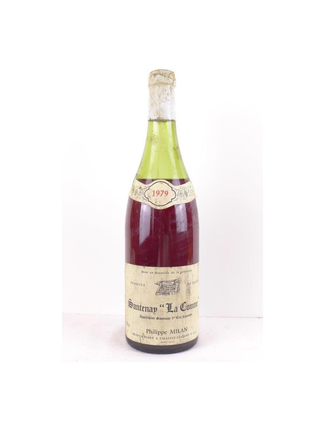 1979 - santenay - philippe milan premier cru la comme - rouge - bourgogne - Just Wines 