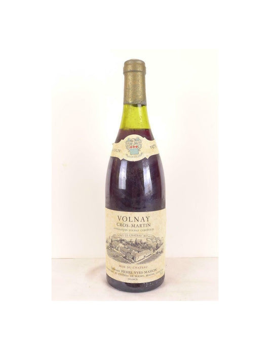 1979 - volnay - pierre-yves masson cros-martin (b1) - rouge - bourgogne - Just Wines 