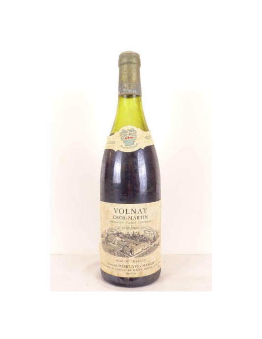 1979 - volnay - pierre-yves masson cros-martin (capsule abîmée) - rouge - bourgogne - Just Wines 