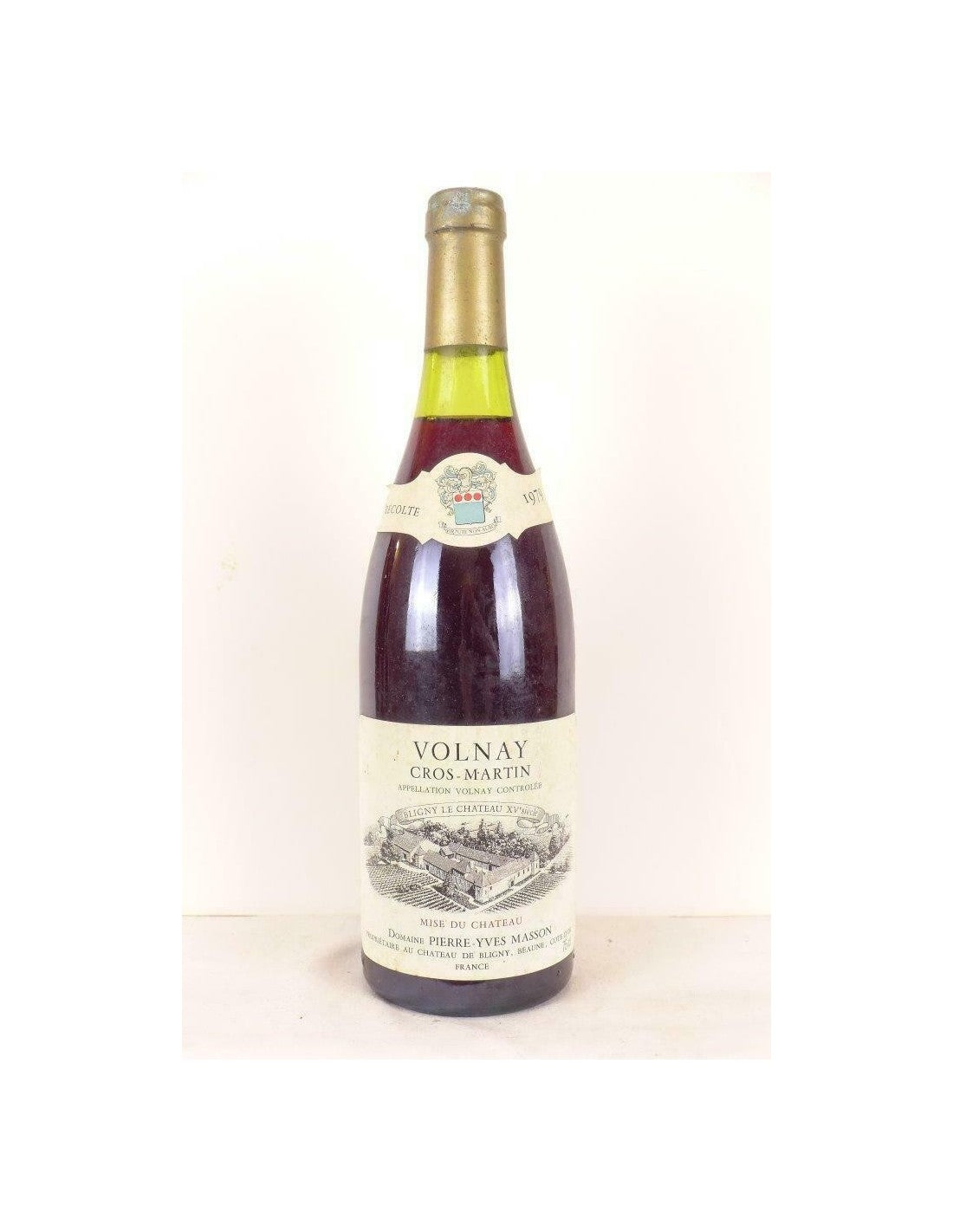 1979 - volnay - pierre-yves masson cros-martin - rouge - bourgogne - Just Wines 