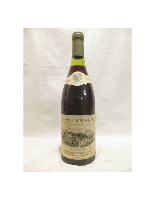 1979 - vosne-romanée - pierre-yves masson - rouge - bourgogne - Just Wines 