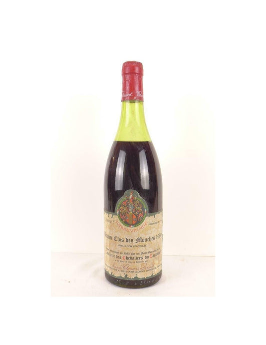 1980 - beaune - thomas bassot clos des mouches tastevinage (b2) - rouge - bourgogne - Just Wines 