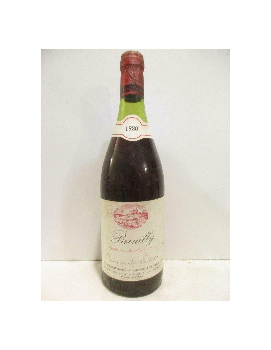 1980 - brouilly - domaine des tuileries - rouge - beaujolais - Just Wines 