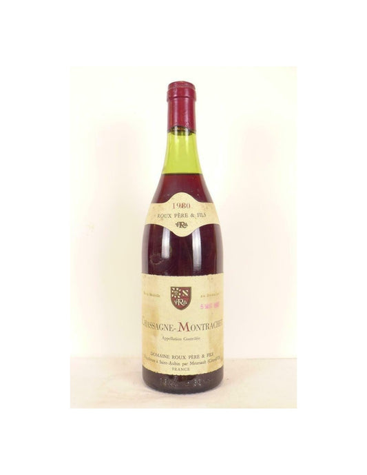 1980 - chassagne-montrachet - roux père et fils (b1) - rouge - bourgogne - Just Wines 