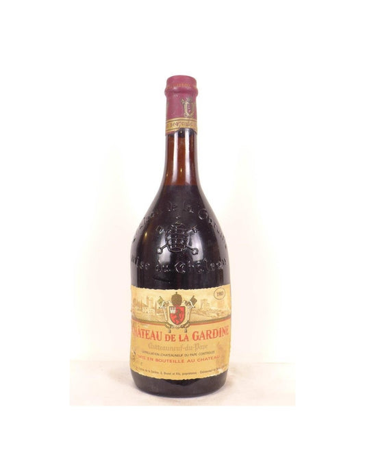 1980 - châteauneuf du pape - château de la gardine - rouge - rhône - Just Wines 