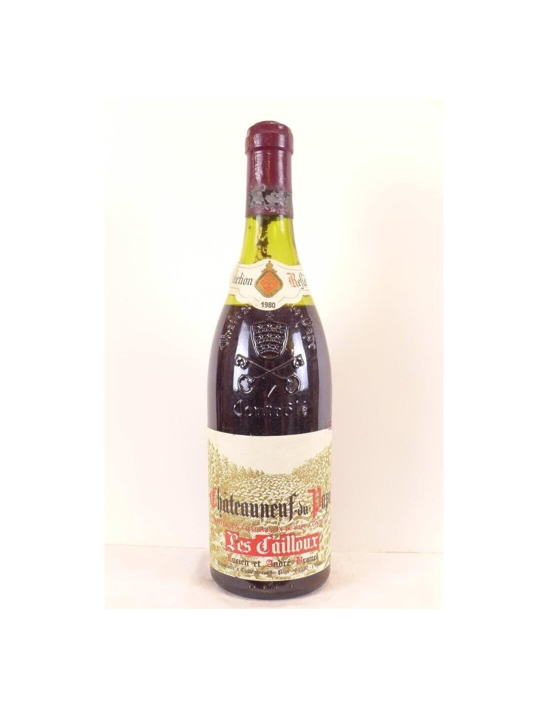 1980 - châteauneuf du pape - lucien et andré brunel les cailloux (niveau bas) - rouge - rhône - Just Wines 