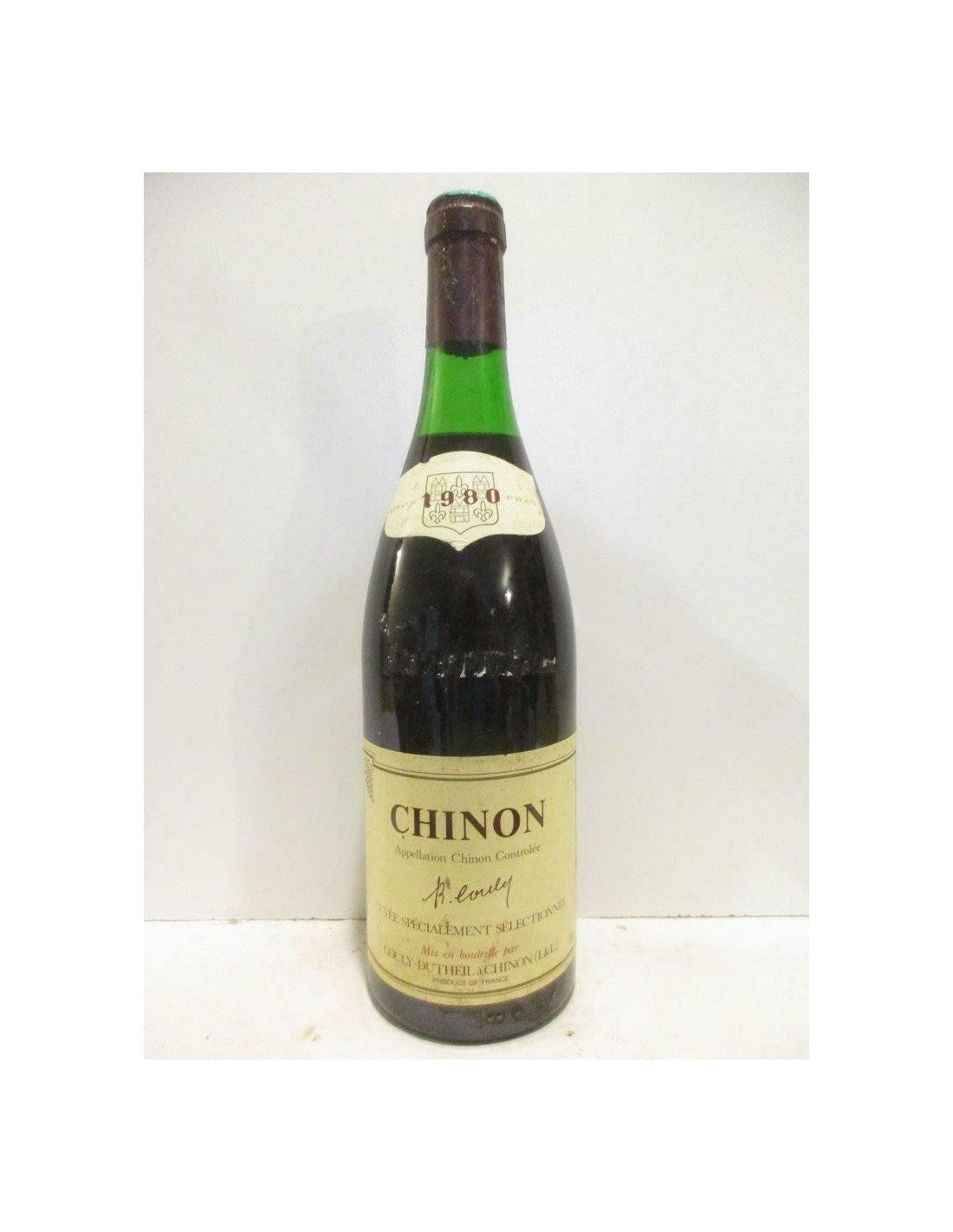 1980 - chinon - couly-dutheil - rouge - loire - touraine - Just Wines 