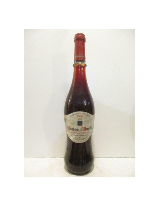 1980 - côtes de provence - château minuty cuvée de l'oratoire - rouge - provence - Just Wines 